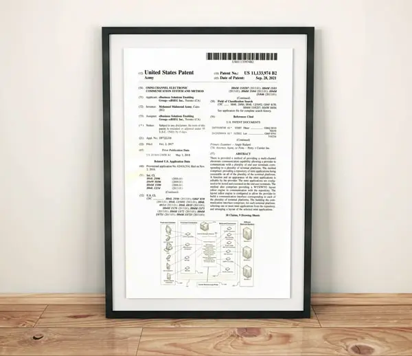 eBSEG patent from USPTO