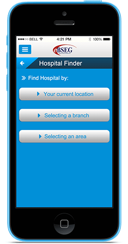 hospital fnder